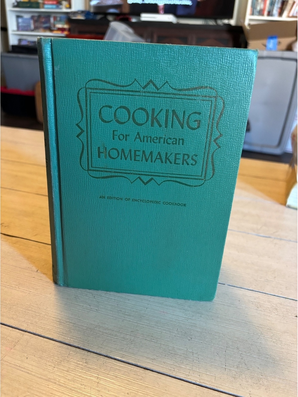 Vintage Cooking For American Homemakers HC Educational Book Club Cookbook